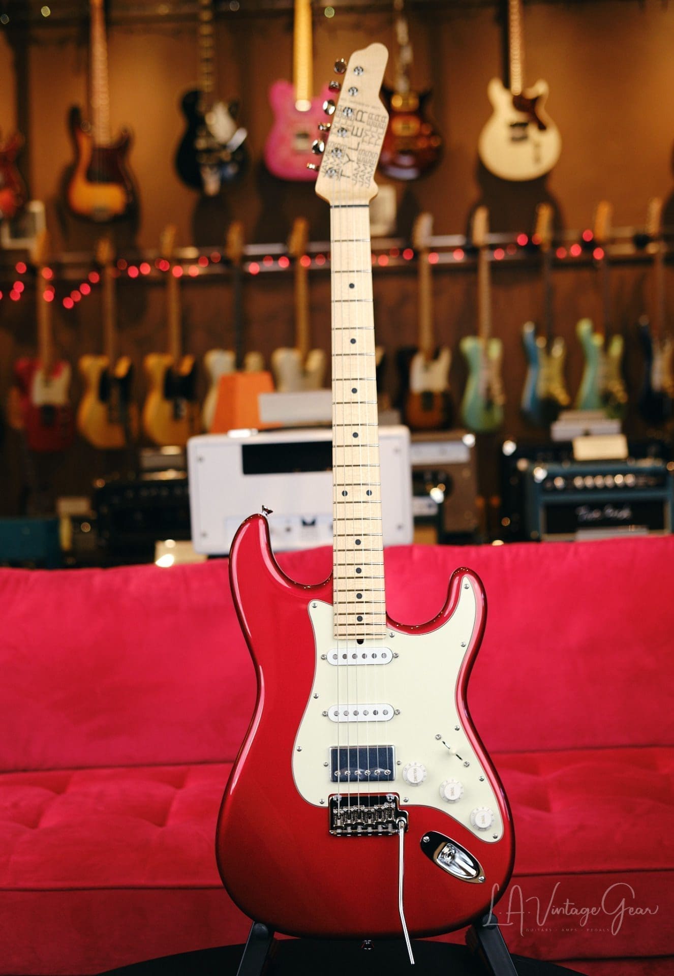 James Tyler Classic-S Electric Guitar - SSH Pickup Configuration, Candy Apple Red Finish, Standard '59 Neck - Brand New!