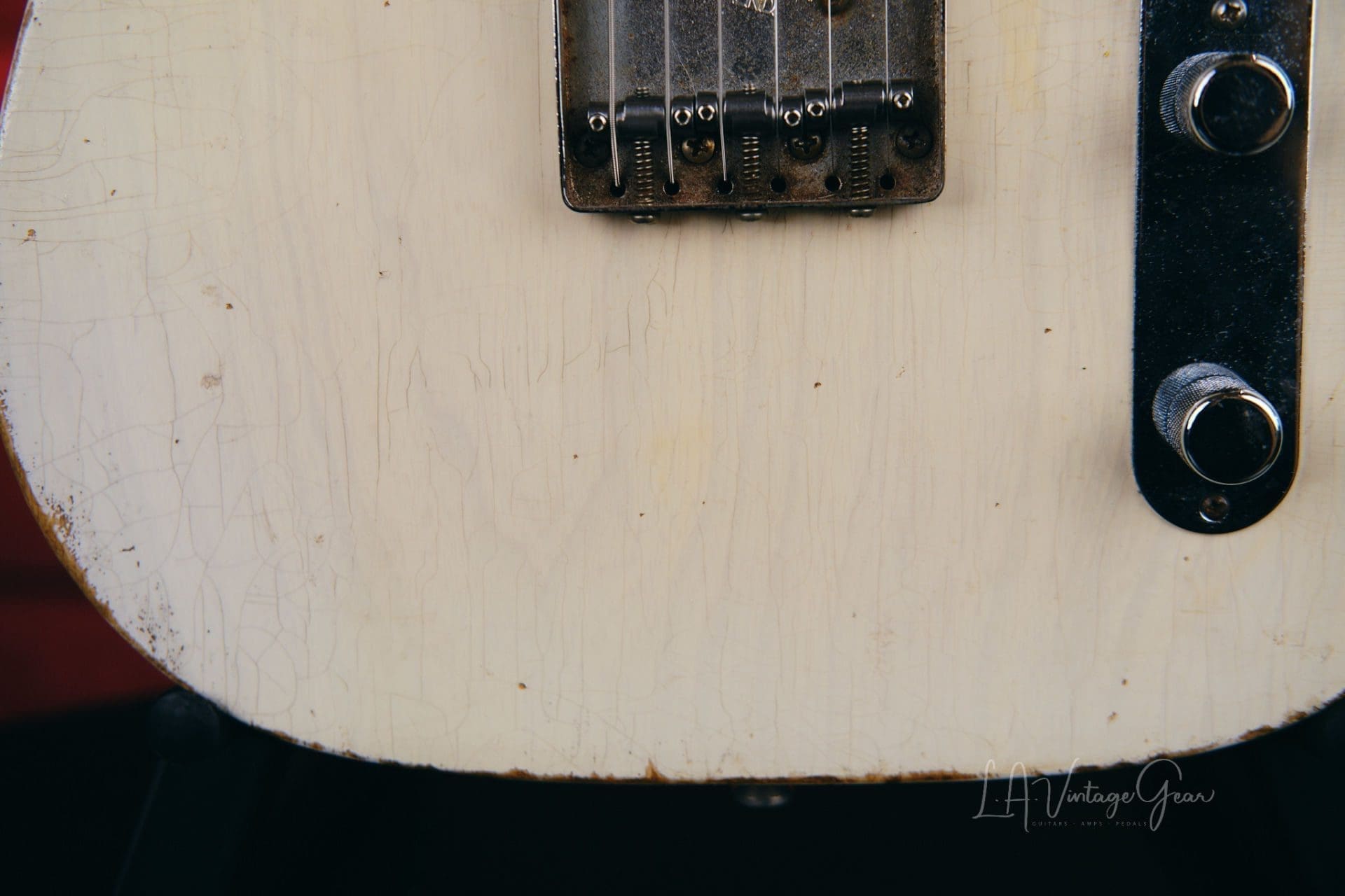 Danocaster Single Cut Whiteguard Electric Guitar – Blonde Finish Danocaster Single Cut Whiteguard Electric Guitar – Blonde Finish