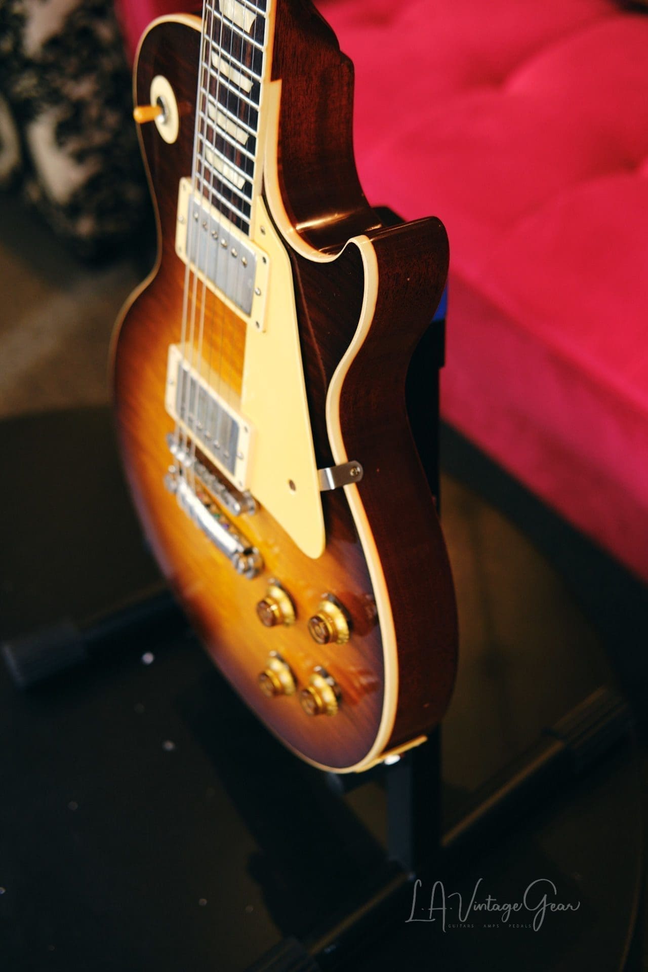 Gibson '59 Standard Reissue Les Paul Electric Guitar 2019-Relic'd Wildwood Spec 60th Anniversary with a Beautiful Sunburst Finish! - Image 11