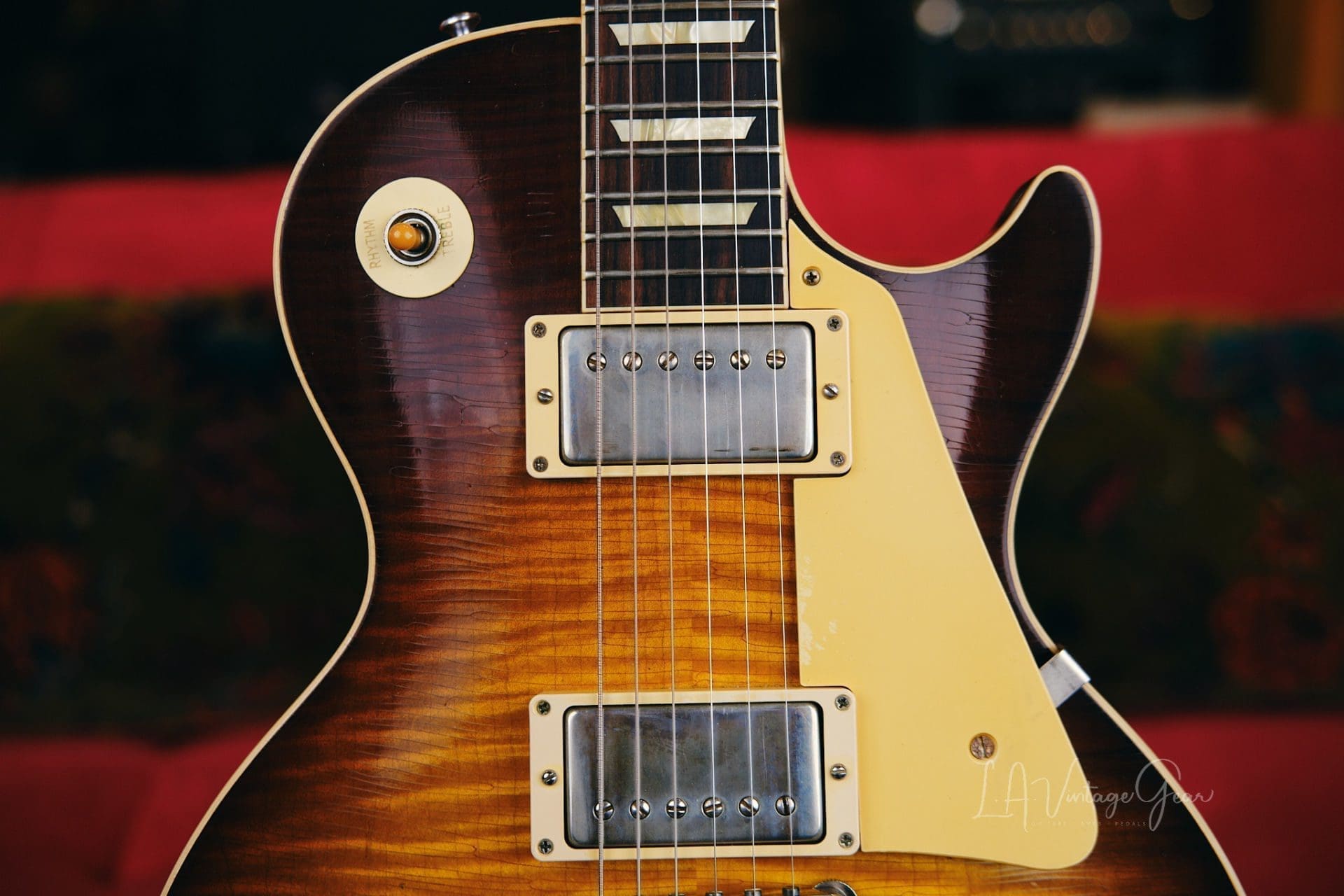 Gibson '59 Standard Reissue Les Paul Electric Guitar 2019-Relic'd Wildwood Spec 60th Anniversary with a Beautiful Sunburst Finish! - Image 3