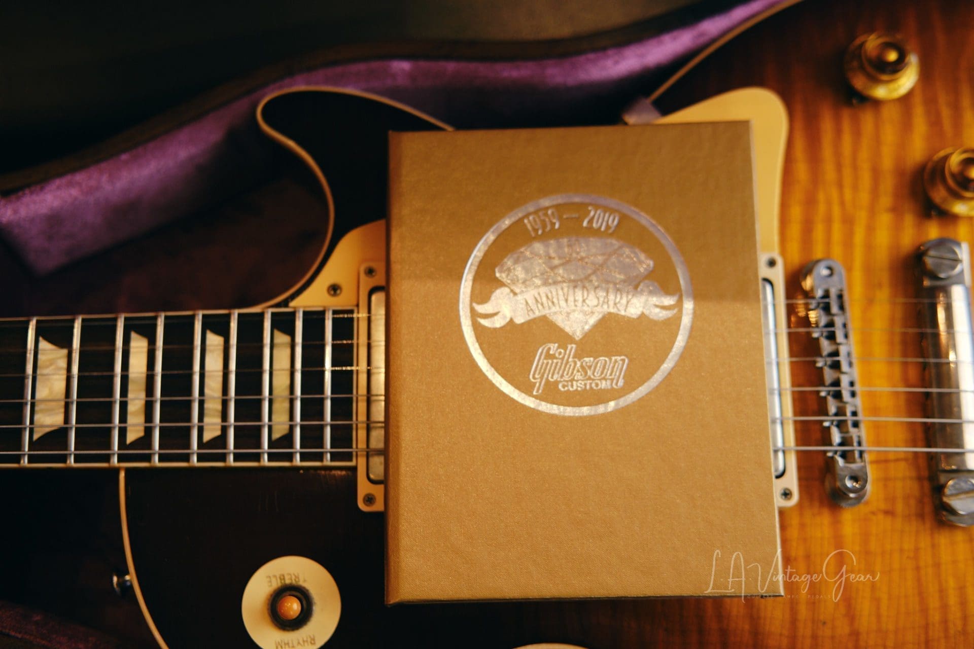 Gibson '59 Standard Reissue Les Paul Electric Guitar 2019-Relic'd Wildwood Spec 60th Anniversary with a Beautiful Sunburst Finish! - Image 21