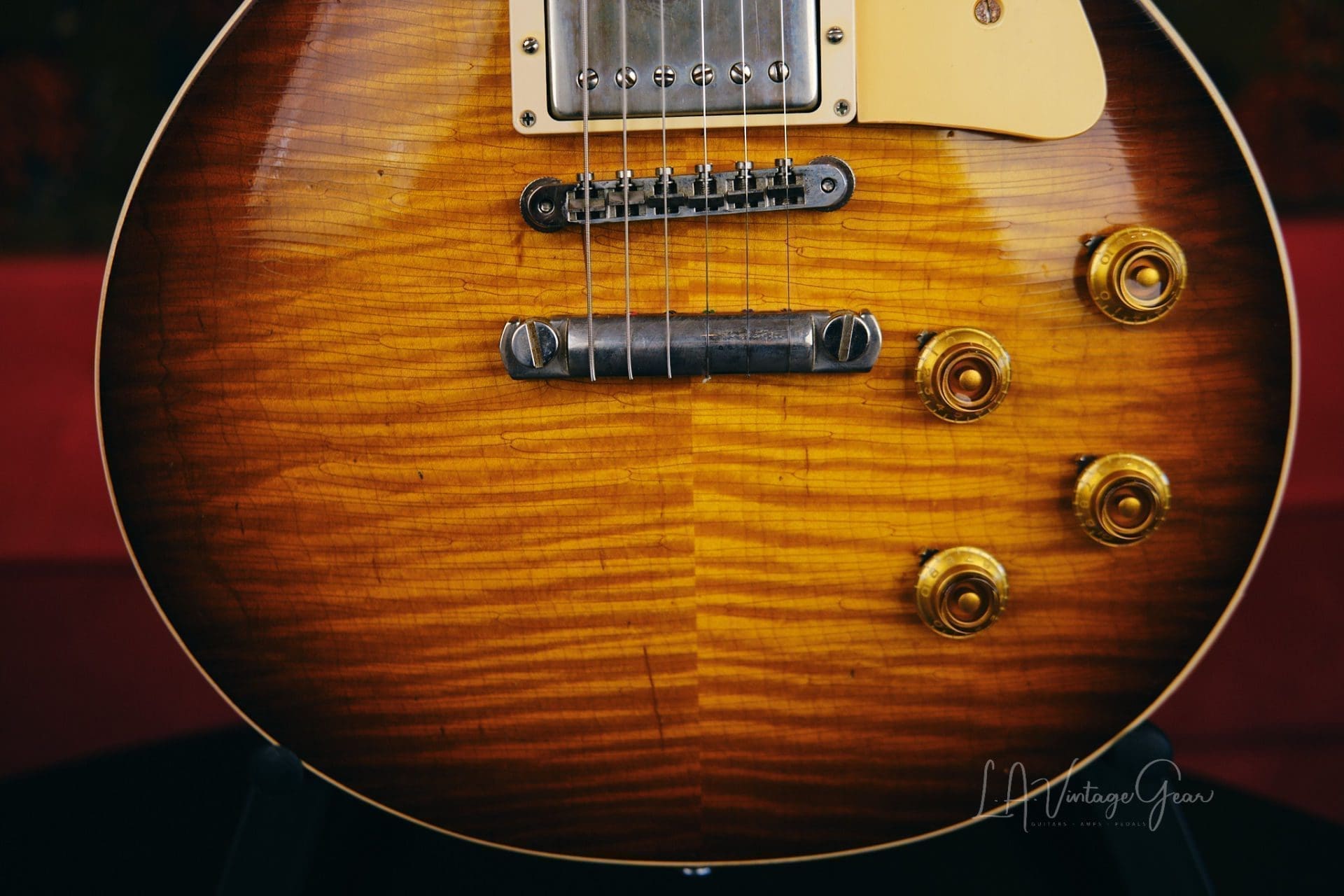 Gibson '59 Standard Reissue Les Paul Electric Guitar 2019-Relic'd Wildwood Spec 60th Anniversary with a Beautiful Sunburst Finish! - Image 4