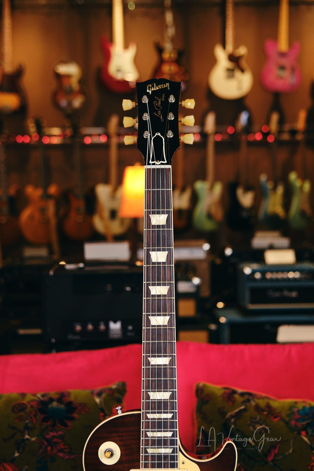 Gibson '59 Standard Reissue Les Paul Electric Guitar 2019-Relic'd Wildwood Spec 60th Anniversary with a Beautiful Sunburst Finish! - Image 9