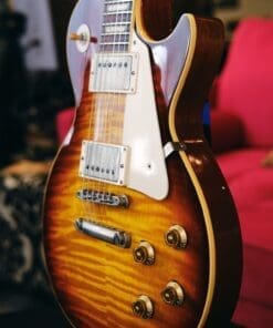 Gibson Custom Shop R9 Les Paul Electric (2014) - Flame Top Sunburst Finish with Tom Holmes Pickups! - Image 12