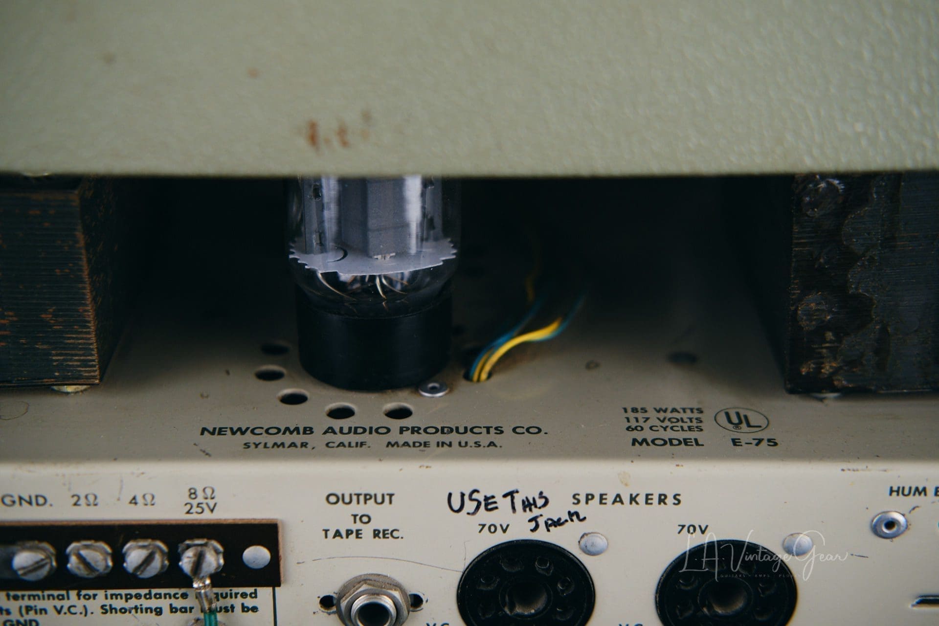 Newcomb Pathfinder E-75 Converted Amp Head - Image 12