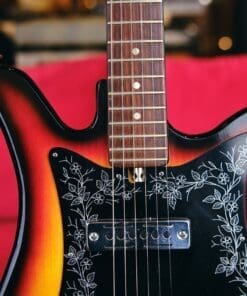Teisco Tulip E-110 1960s Sunburst Made in Japan MIJ - Image 3