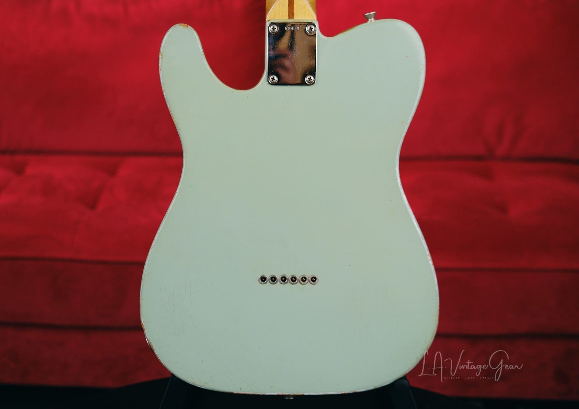 Danocaster Single Cut Electric Guitar – Seafoam Green Finish