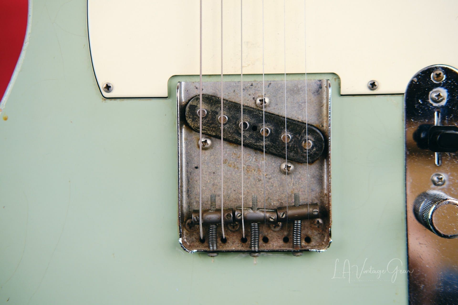 Danocaster Single Cut Electric Guitar – Seafoam Green Finish