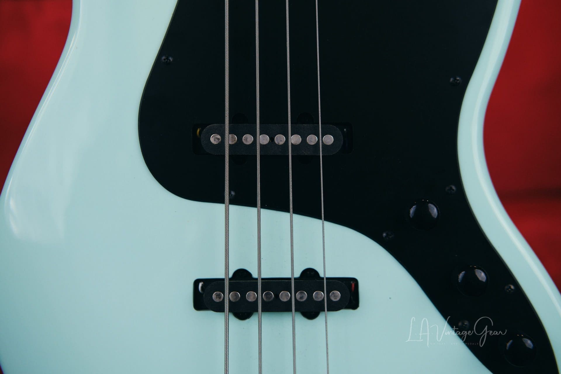 Schecter Diamond Series J4 Electric Bass Guitar - Jazz Style Bass in a Seafoam Green Finish! Mint! - Image 4