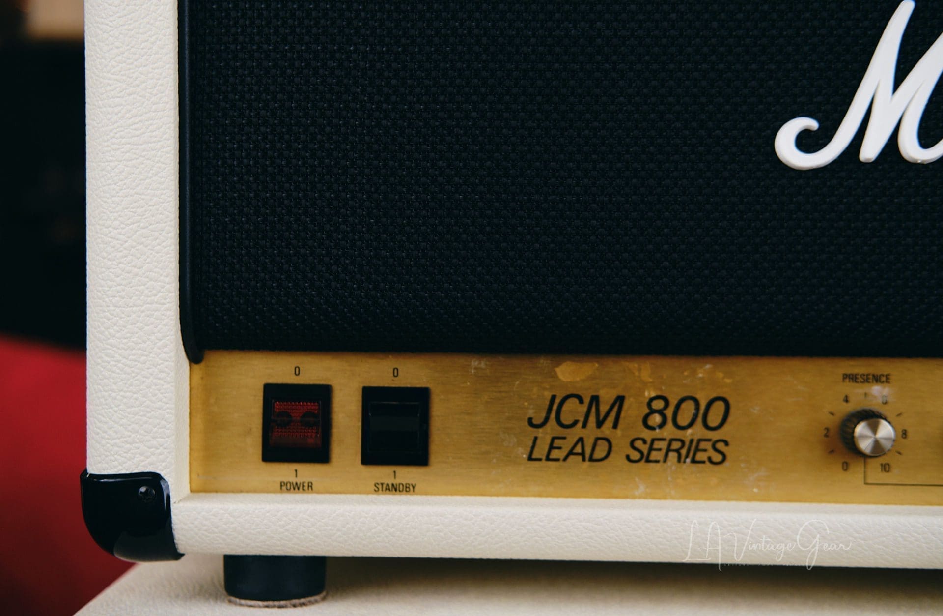 Marshall 1981 JCM800 MK2 Master Model Lead 100 Watt Head & 4x12 Cab - Re-Covered by Kerry Wright, with Celestion Rola G12-65 Speakers - Image 6