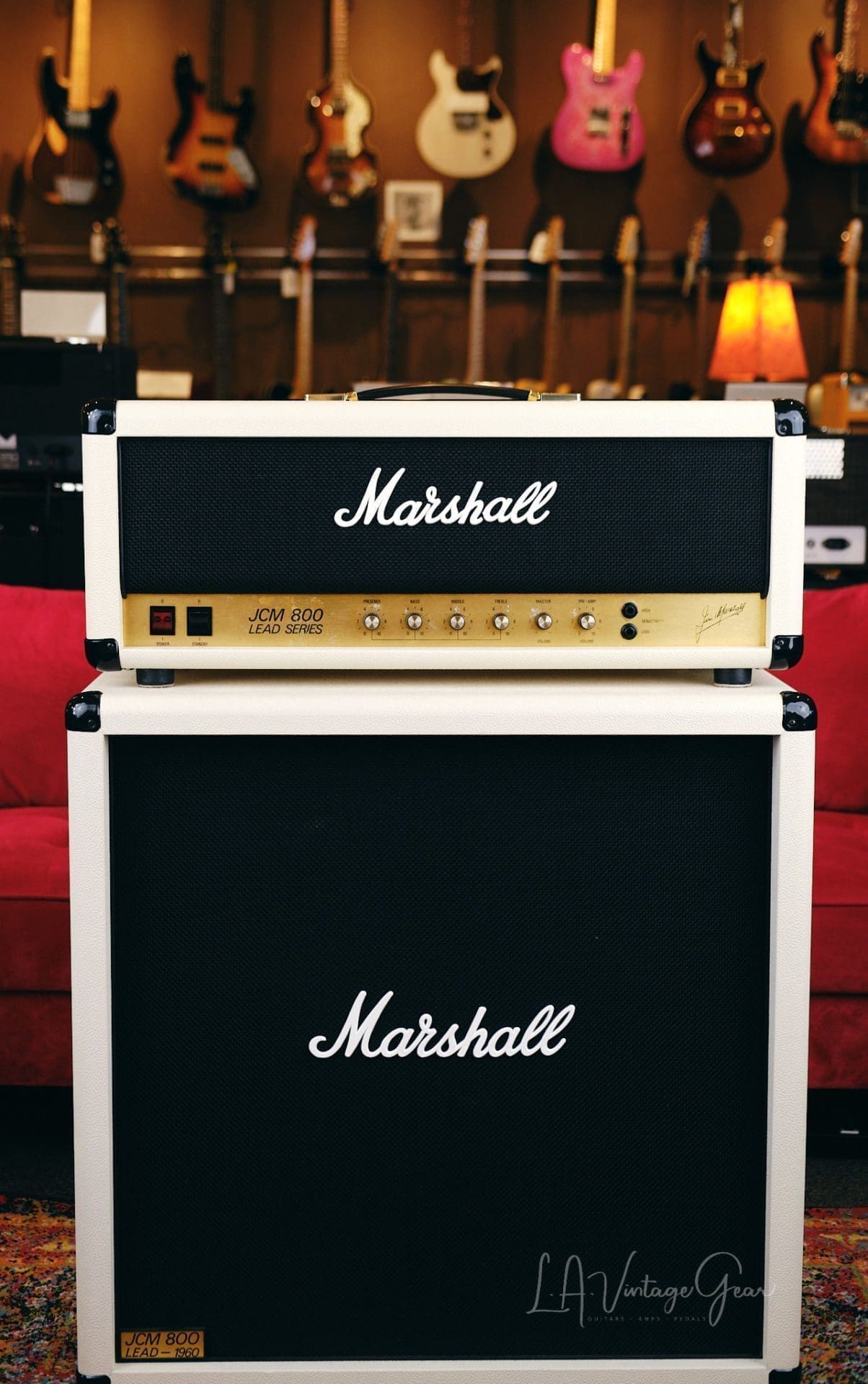ギター Marshall JCM 800 LEAD SERIES Marshall 1981 JCM800 MK2 Master Model Lead 100 Watt Head & 4×12