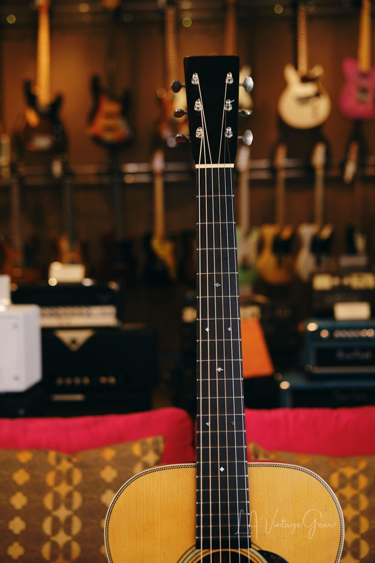 Pre War Guitars Co. " Double-Aught" Model Acoustic Guitar - Brazillian Rosewood Back & Sides! Brand New & In Stock! - Image 12