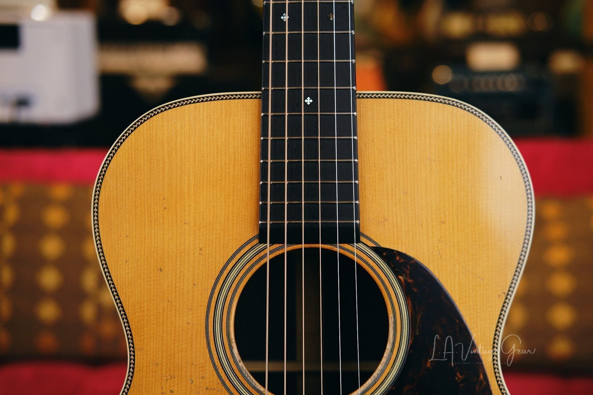 Pre War Guitars Co. " Double-Aught" Model Acoustic Guitar - Brazillian Rosewood Back & Sides! Brand New & In Stock! - Image 3