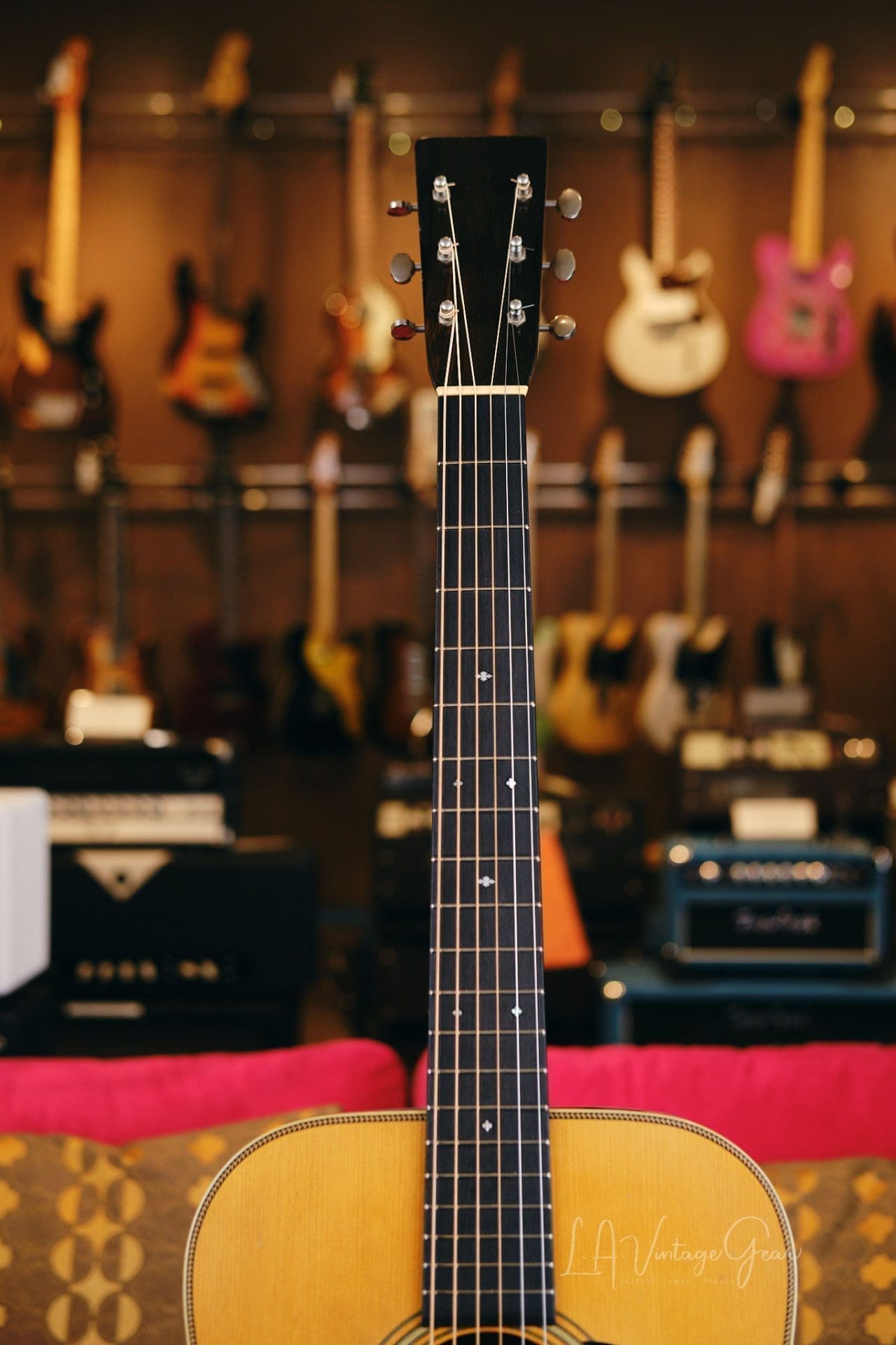 Pre War Guitars Co. " Dreadnought" Model Acoustic Guitar - Brazillian Rosewood Back & Sides! Brand New & In Stock! - Image 10