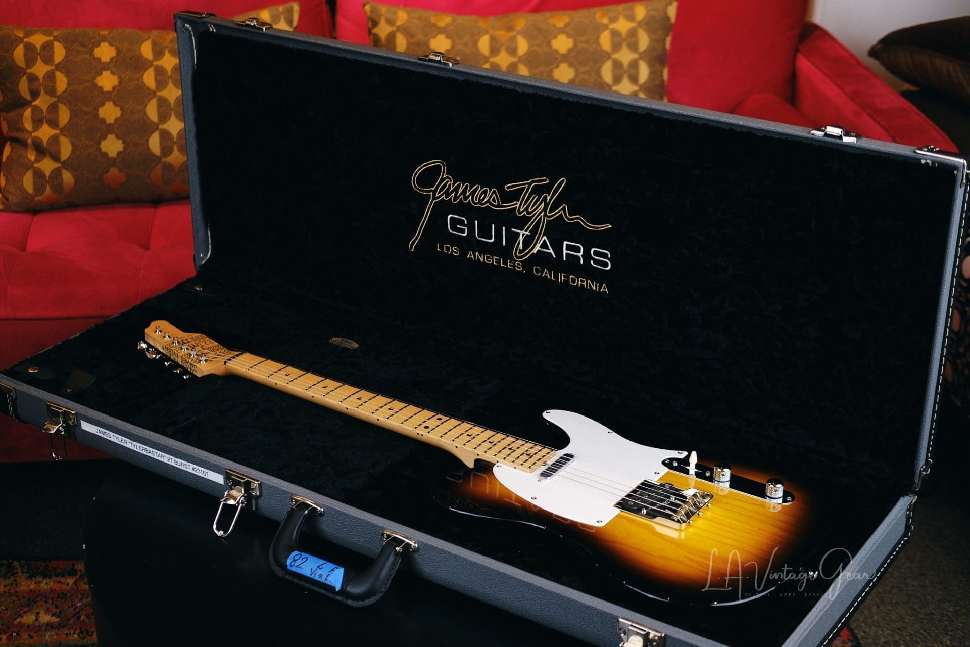 James Tyler “TYLERBASTAR” T-Style Electric Guitar – 2 Tone