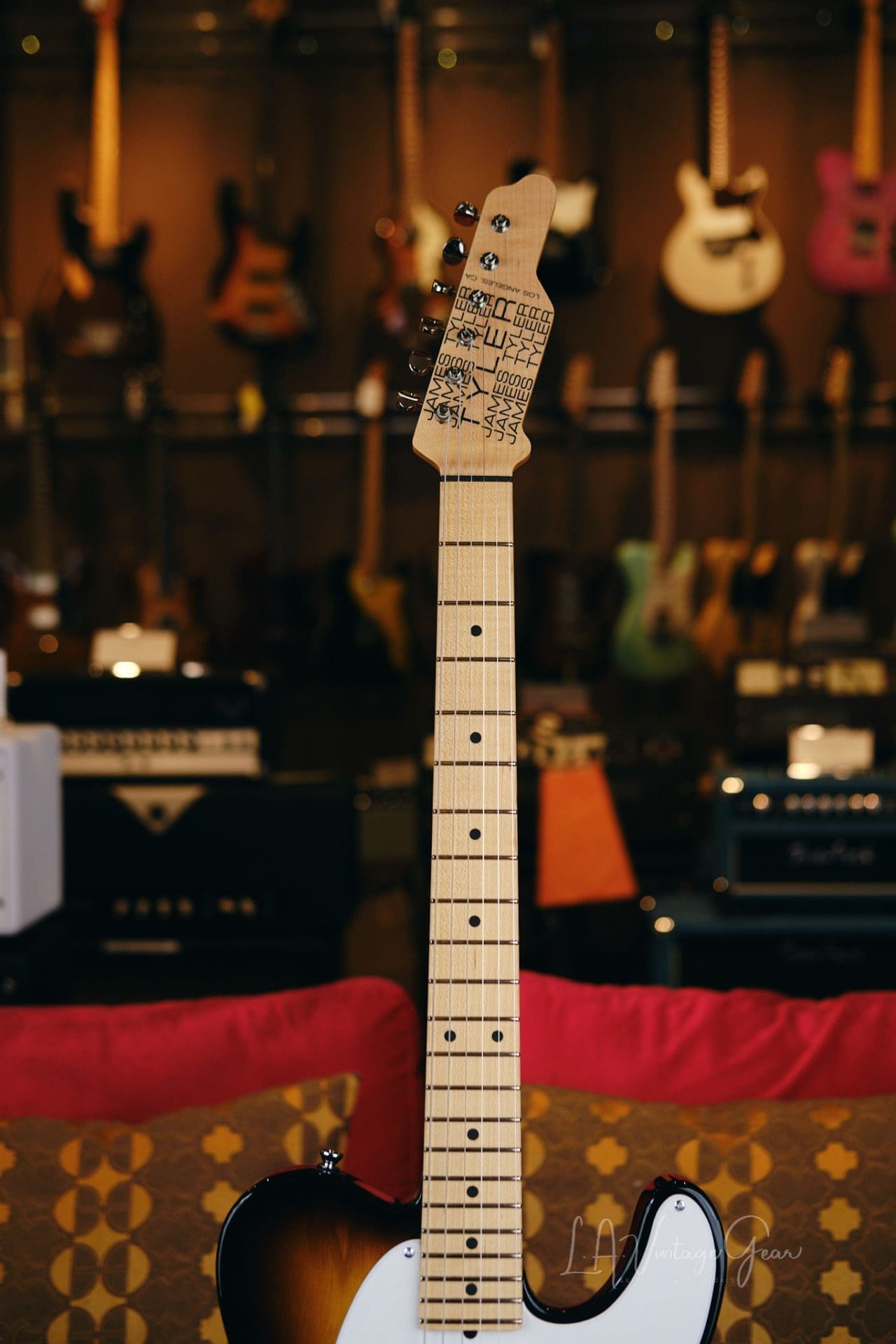 James Tyler “TYLERBASTAR” T-Style Electric Guitar – 2 Tone