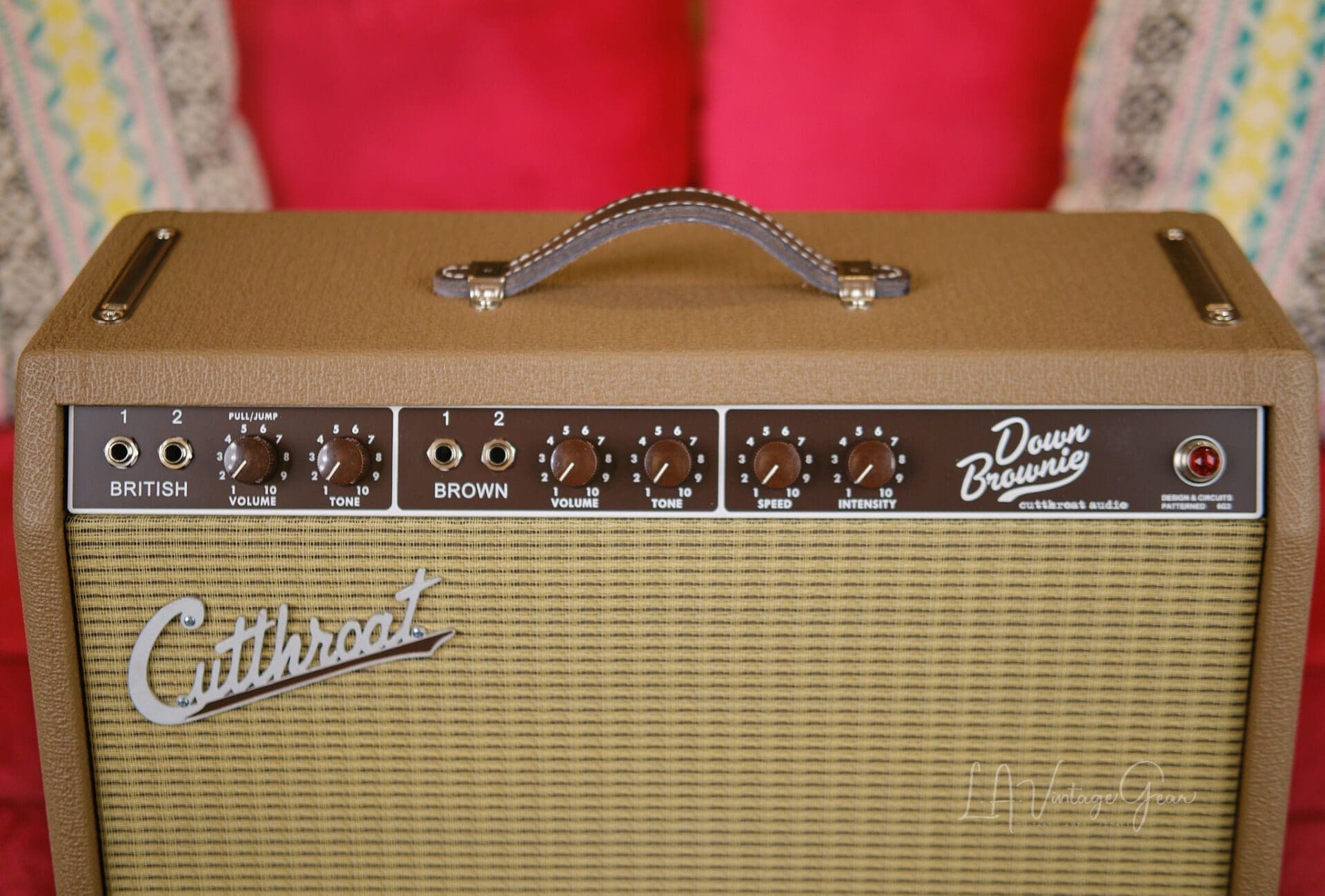Cutthroat Audio - Down Brownie 1x12 Combo Amp - Based on Brownface Deluxe - Image 3