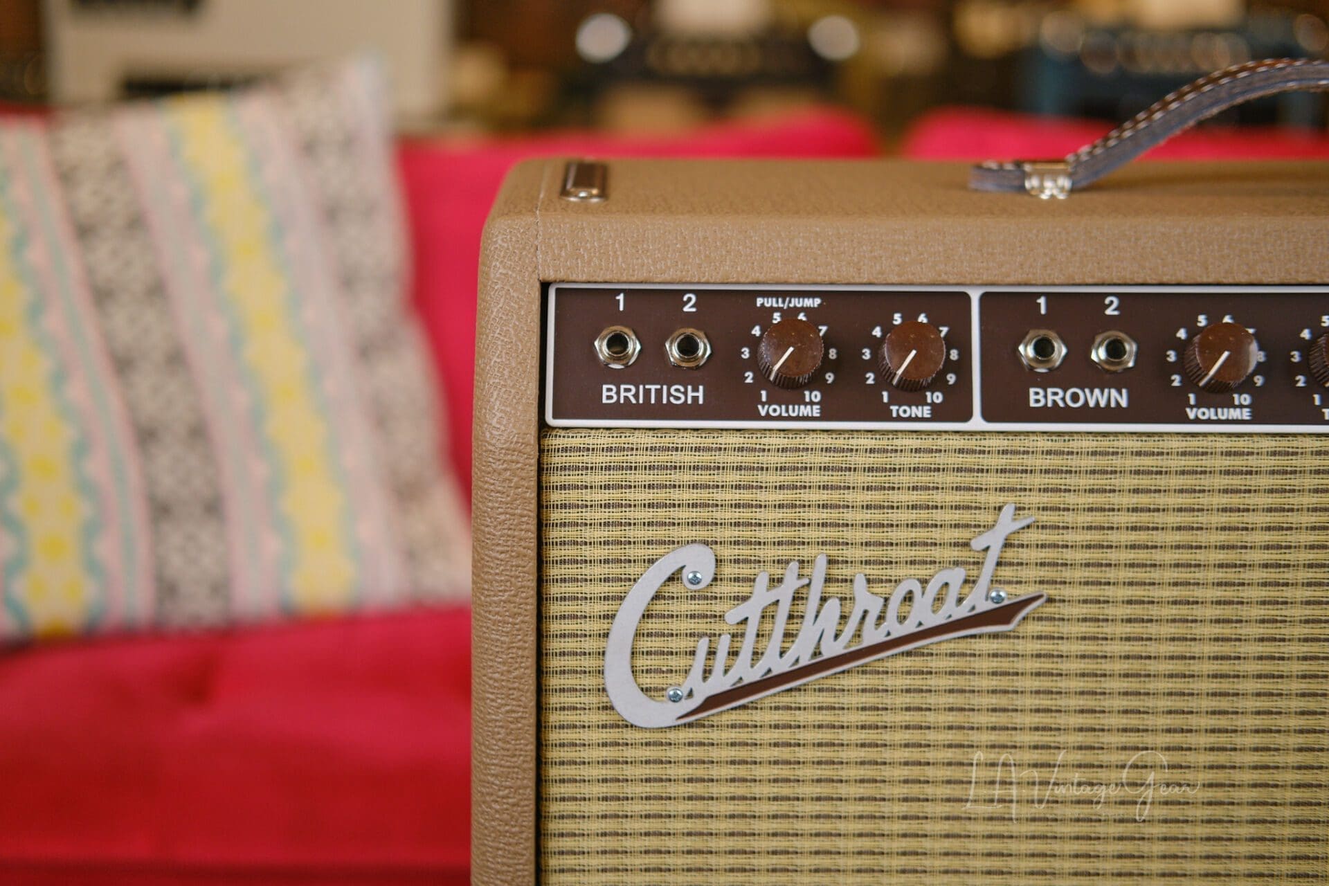Cutthroat Audio - Down Brownie 1x12 Combo Amp - Based on Brownface Deluxe - Image 4