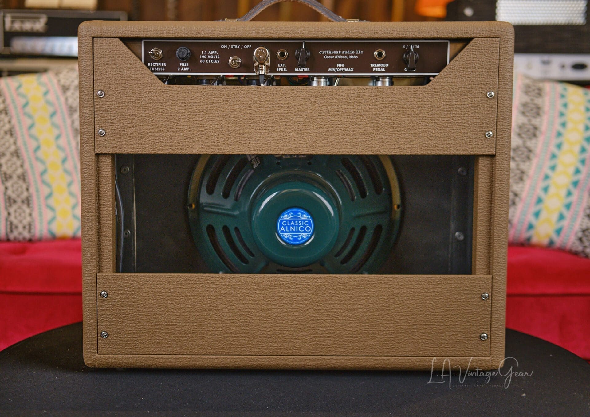 Cutthroat Audio - Down Brownie 1x12 Combo Amp - Based on Brownface Deluxe - Image 8