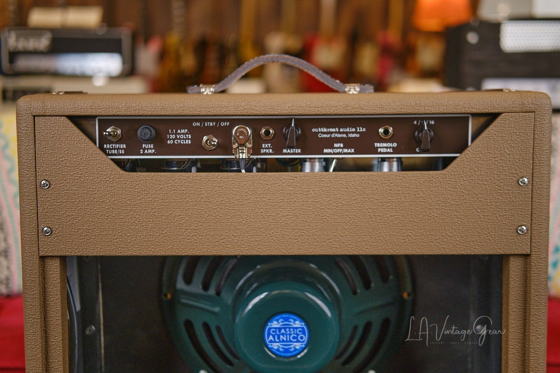 Cutthroat Audio - Down Brownie 1x12 Combo Amp - Based on Brownface Deluxe - Image 9