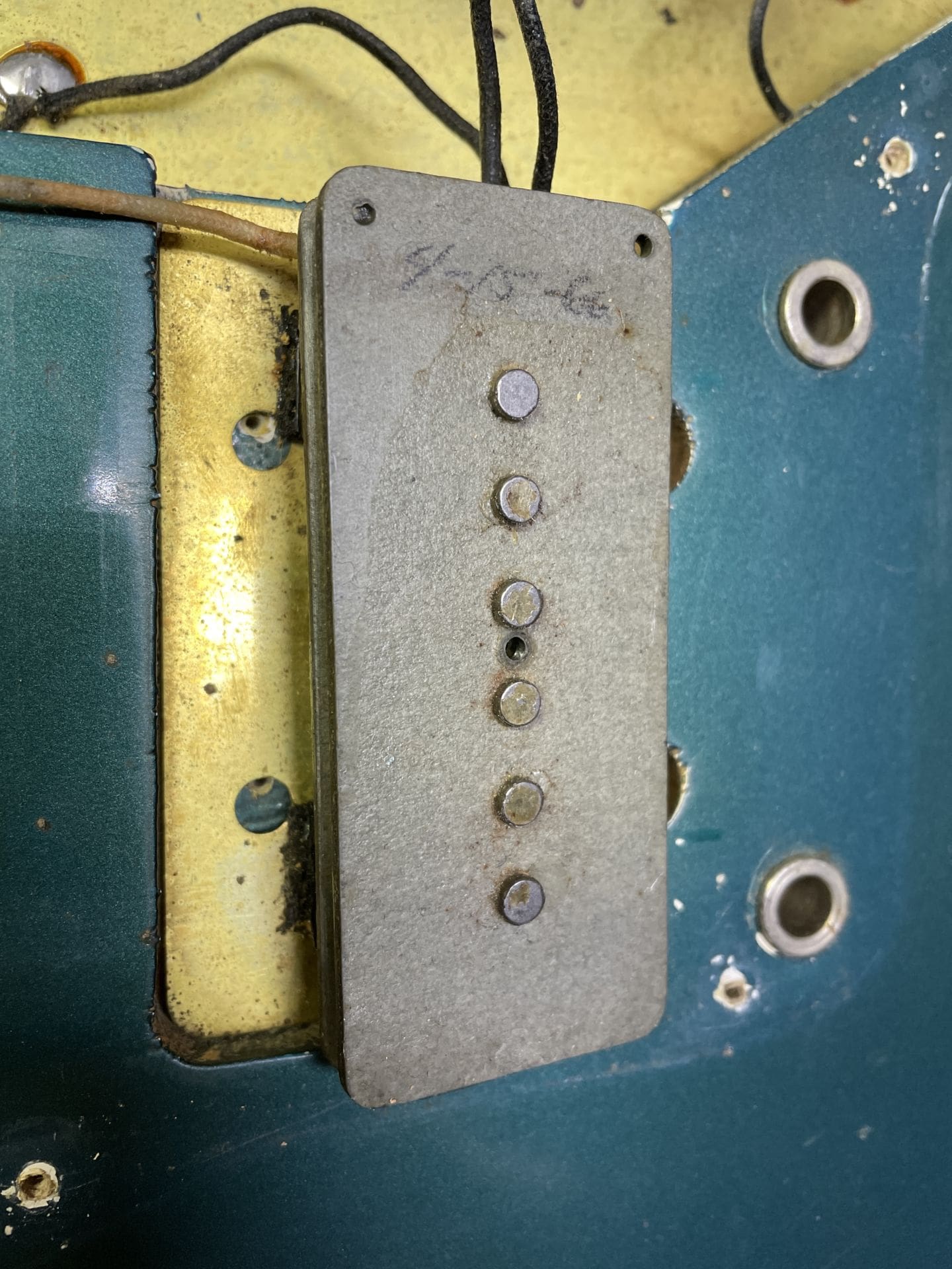1966 Fender Jazzmaster in Ocean Turquoise - With Original Hardshell Case! - Image 28