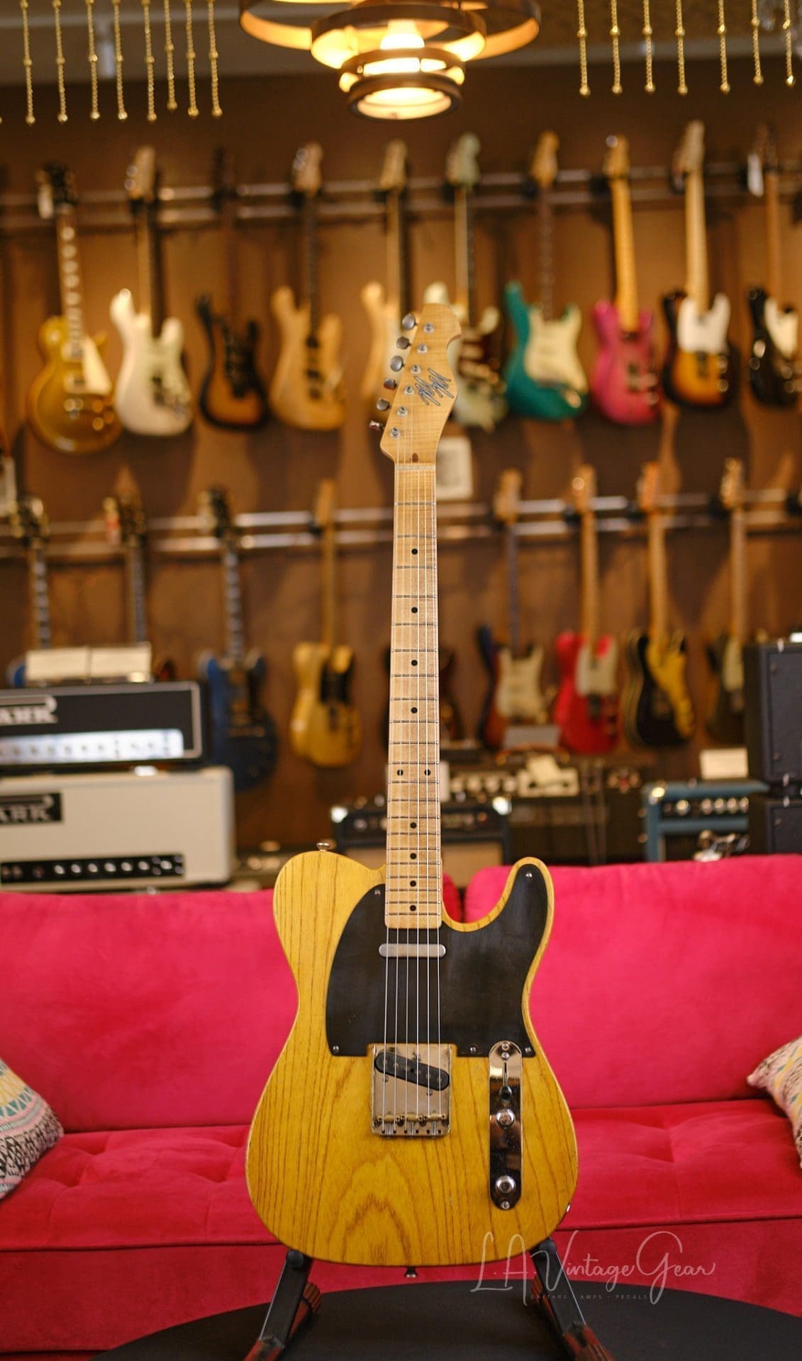 Mario Martin Model-T Electric Guitar - In A Vintage Amber Relic Finish - Brand New!