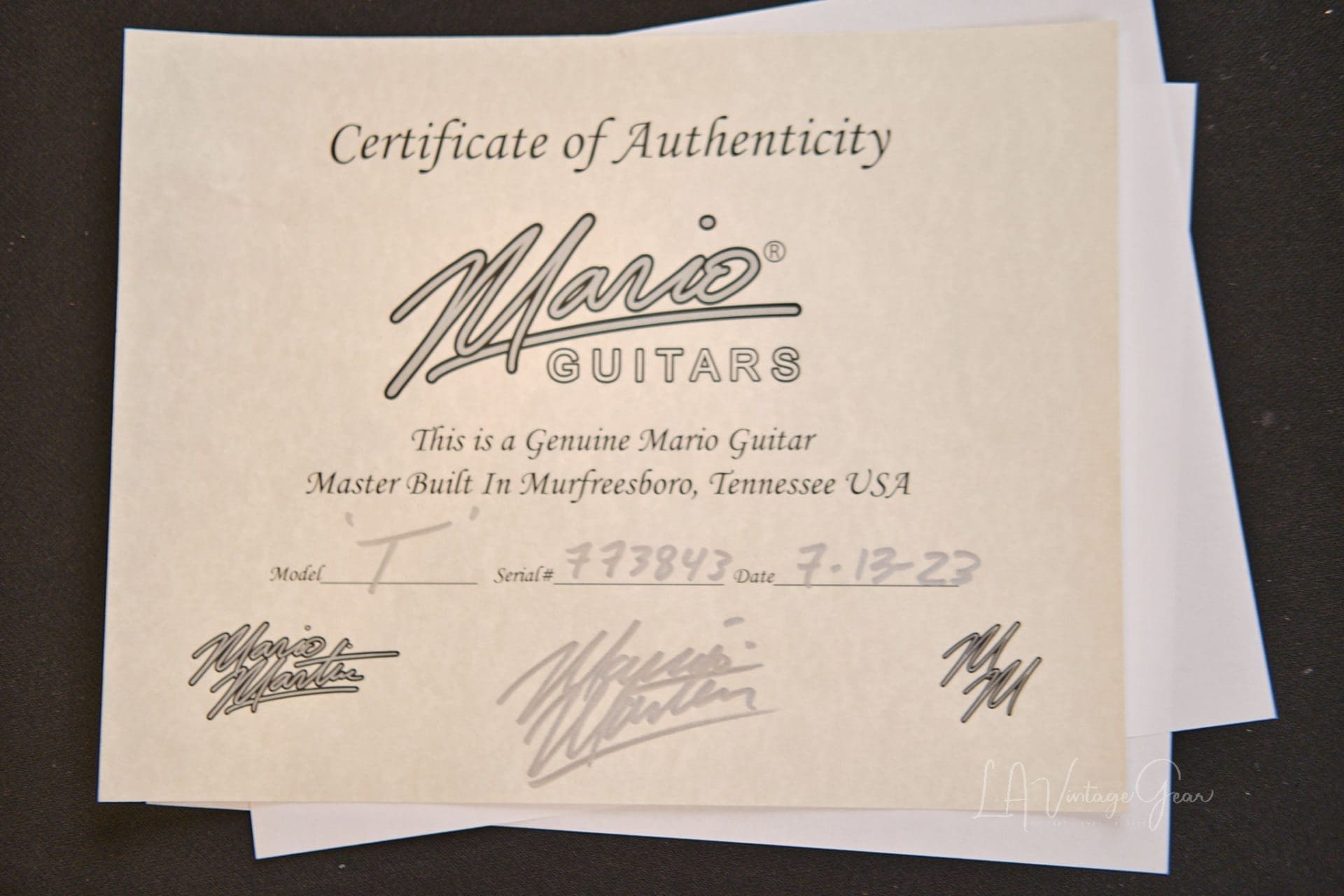 Mario Martin Model-T Electric Guitar - In A Vintage Amber Relic Finish - Brand New! - Image 12