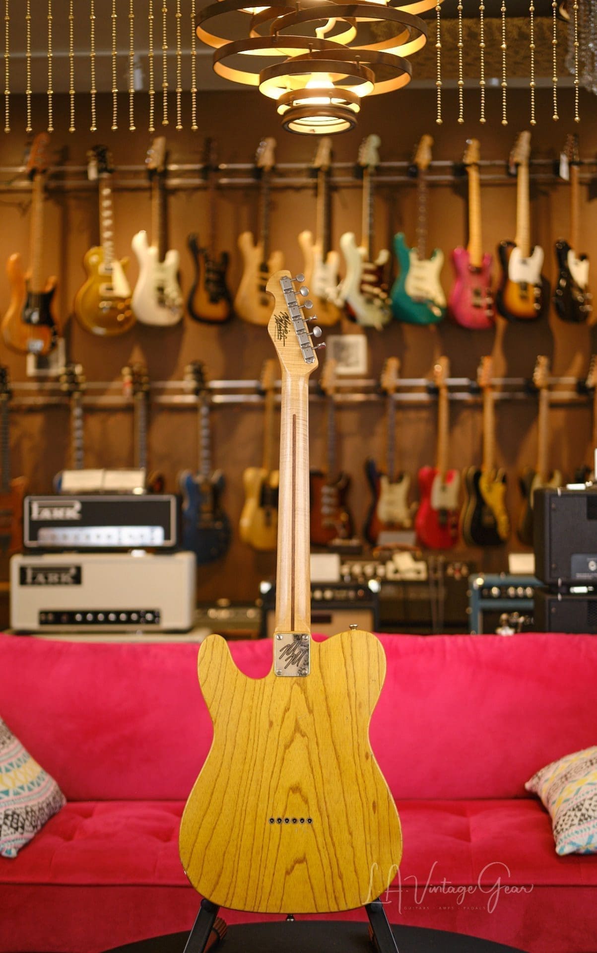 Mario Martin Model-T Electric Guitar - In A Vintage Amber Relic Finish - Brand New! - Image 6