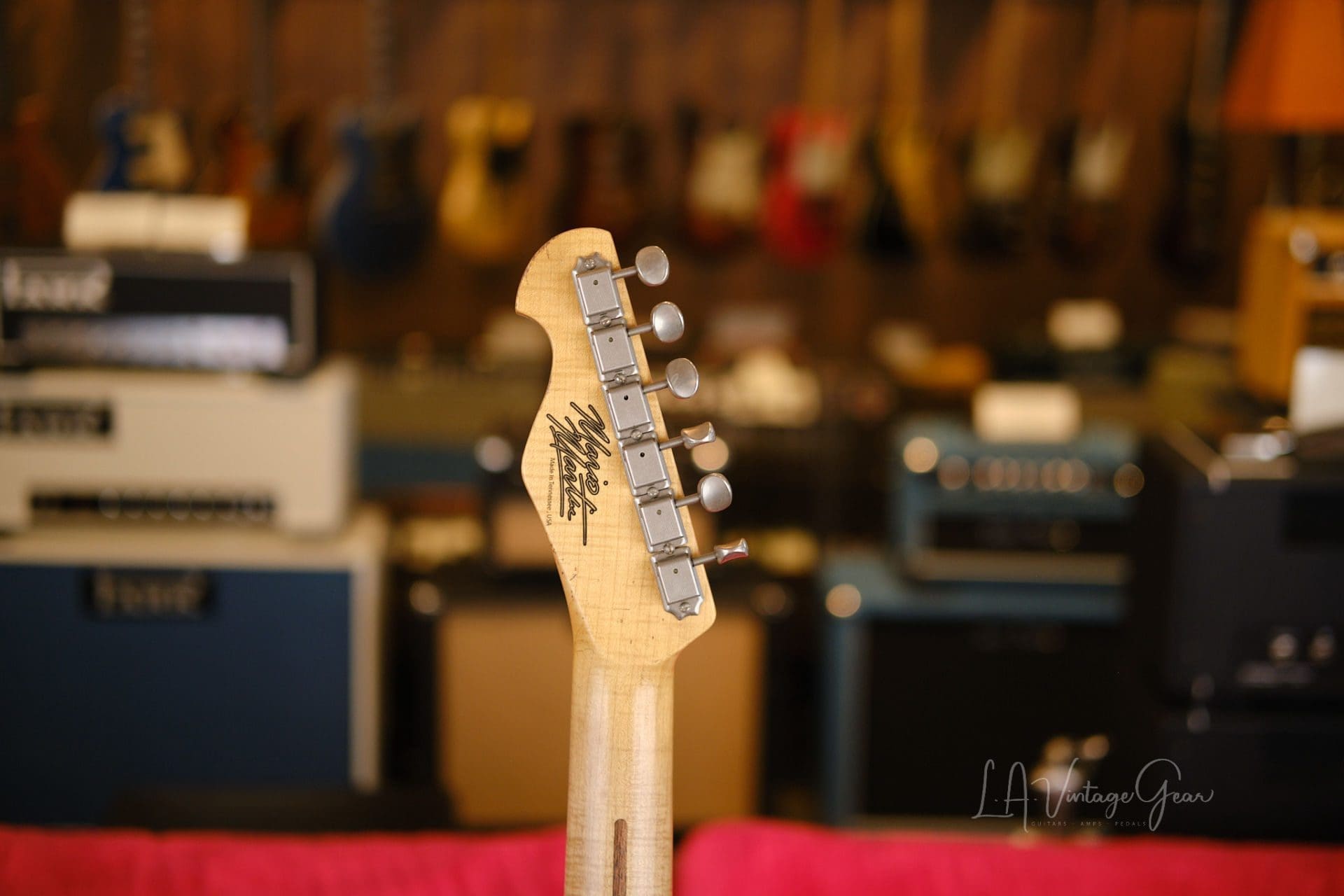 Mario Martin Model-T Electric Guitar - In A Vintage Amber Relic Finish - Brand New! - Image 10