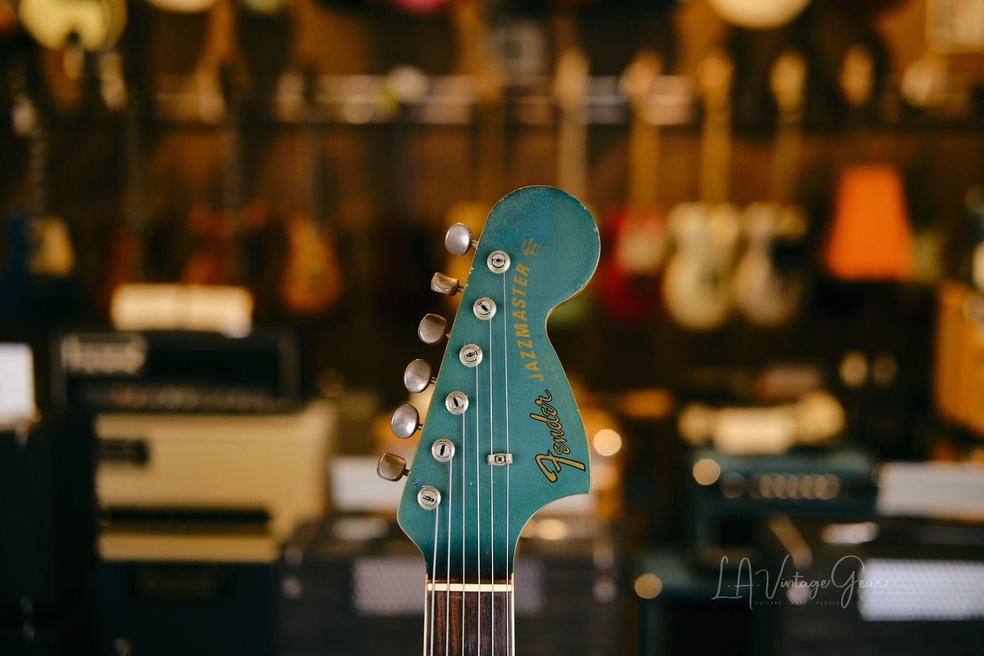 1966 Fender Jazzmaster in Ocean Turquoise - With Original Hardshell Case! - Image 12