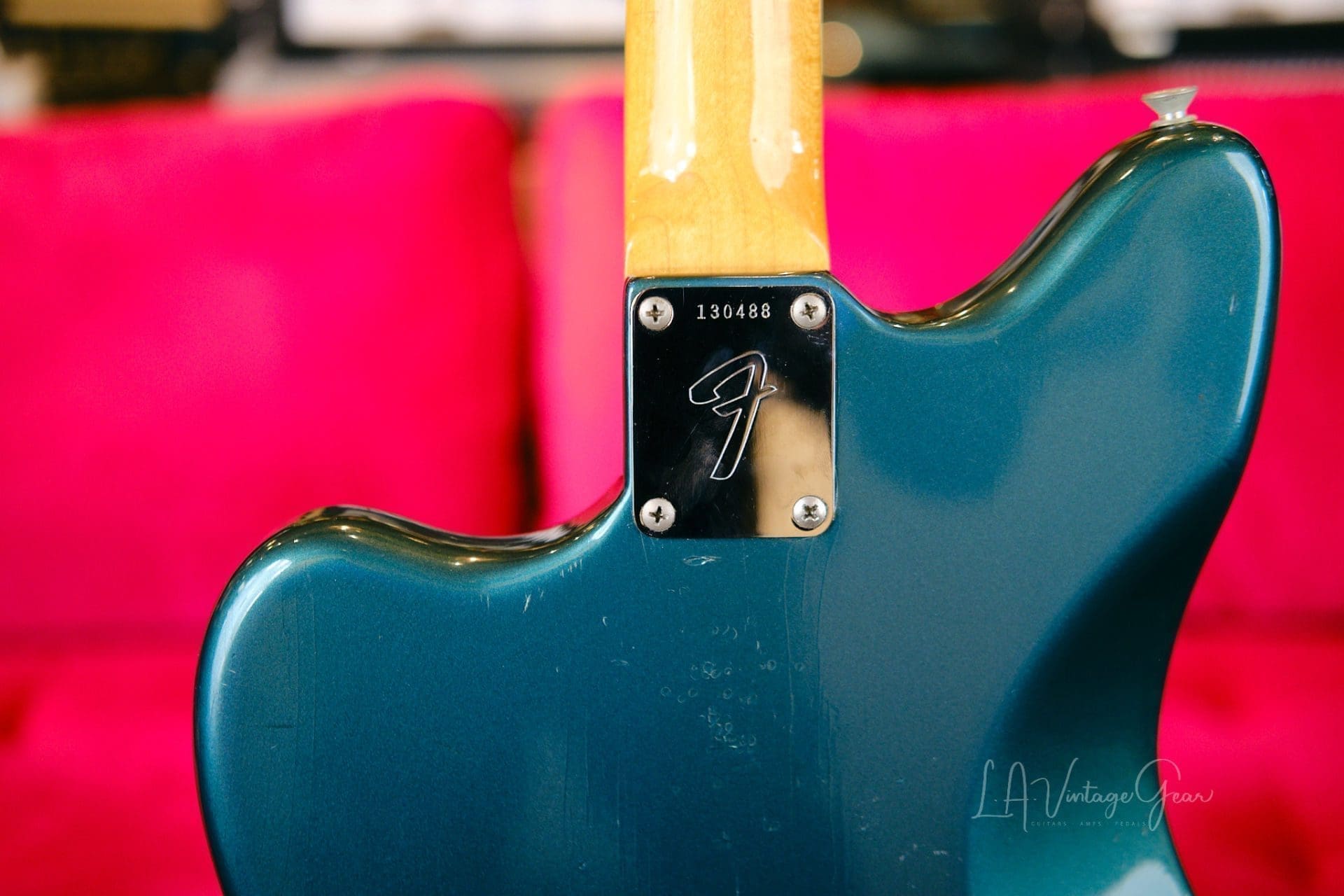 1966 Fender Jazzmaster in Ocean Turquoise - With Original Hardshell Case! - Image 16