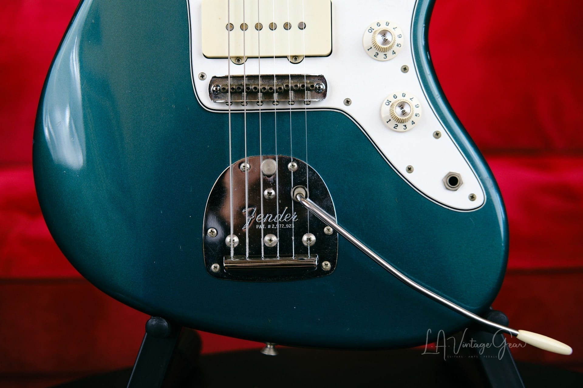 1966 Fender Jazzmaster in Ocean Turquoise - With Original Hardshell Case! - Image 8