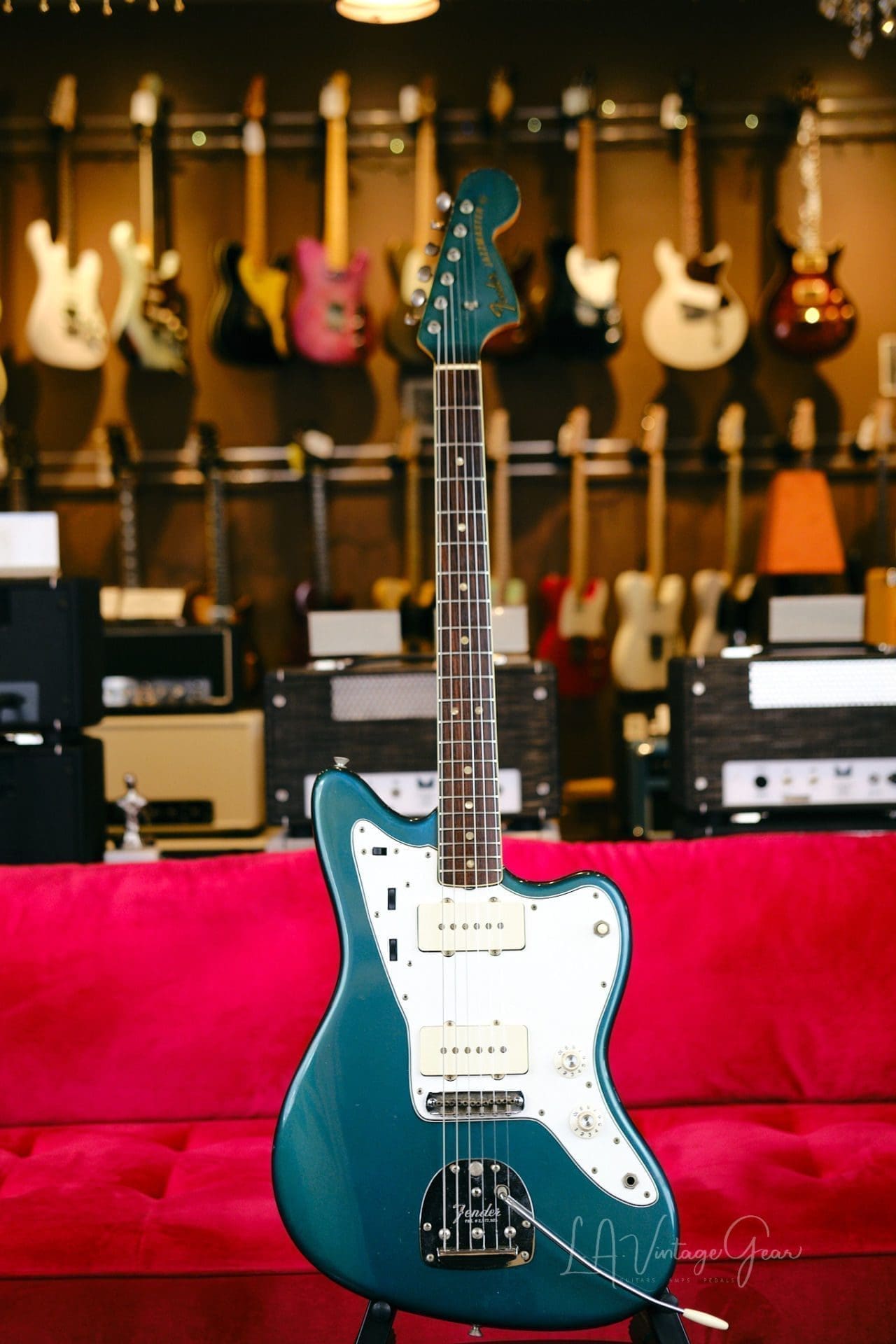 1966 Fender Jazzmaster in Ocean Turquoise - With Original Hardshell Case!