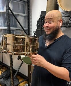 Ludwig 100th Anniversary Supraphonic LM402 Custom Snare 6.5"x14" - Owned by Abe Laboriel Jr!