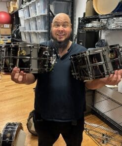 Heuer Drum Labs Custom Snare Drum Paradise LA 6.5"x14" Custom Hardware - Owned by Abe Laboriel Jr and Played with Paul McCartney! 1 of 2!