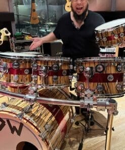 DW Collectors Series Custom Crafted Drum Kit - Owned by Abe Laboriel Jr ! 24/12/13/14/15/16/6.5 - Image 23