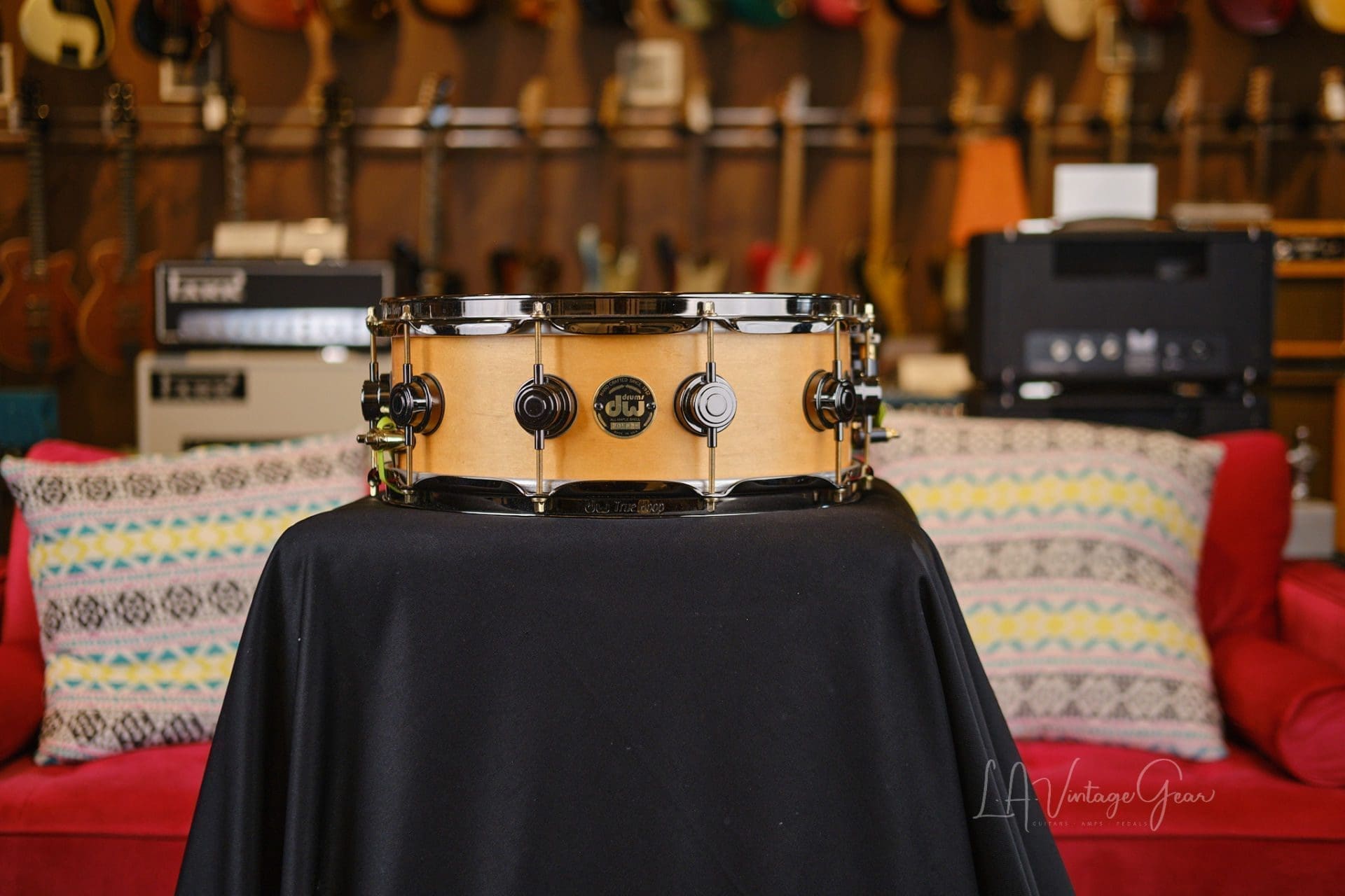 2001 Craviotto DW Maple Snare 5x14 - Owned By Abe Laboriel Jr. ! - Image 2