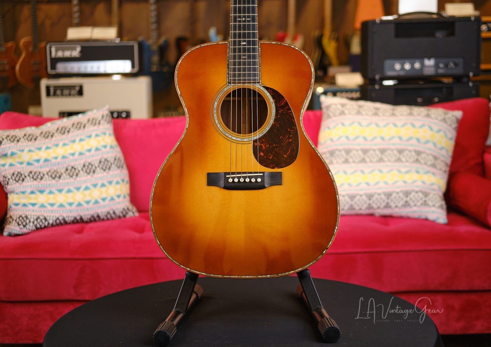 2014 Martin Custom Shop 000-42 Ambertone Custom - Image 2