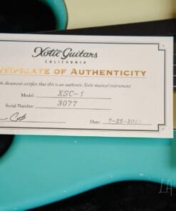 Xotic XSC-1 S-Style Electic Guitar - Medium Relic'd in a Sea Foam Green Finish - New Build (#3077)! - Image 11