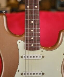 K-Line Springfield S-Style Electric Guitar - In a Relic Firemist Gold Finish #030468! - Image 3