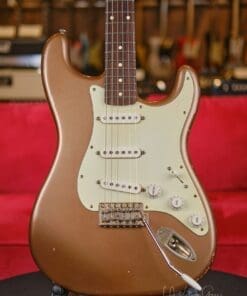 K-Line Springfield S-Style Electric Guitar - In a Relic Firemist Gold Finish #030468! - Image 2