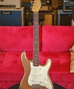 K-Line Springfield S-Style Electric Guitar - In a Relic Firemist Gold Finish #030468!