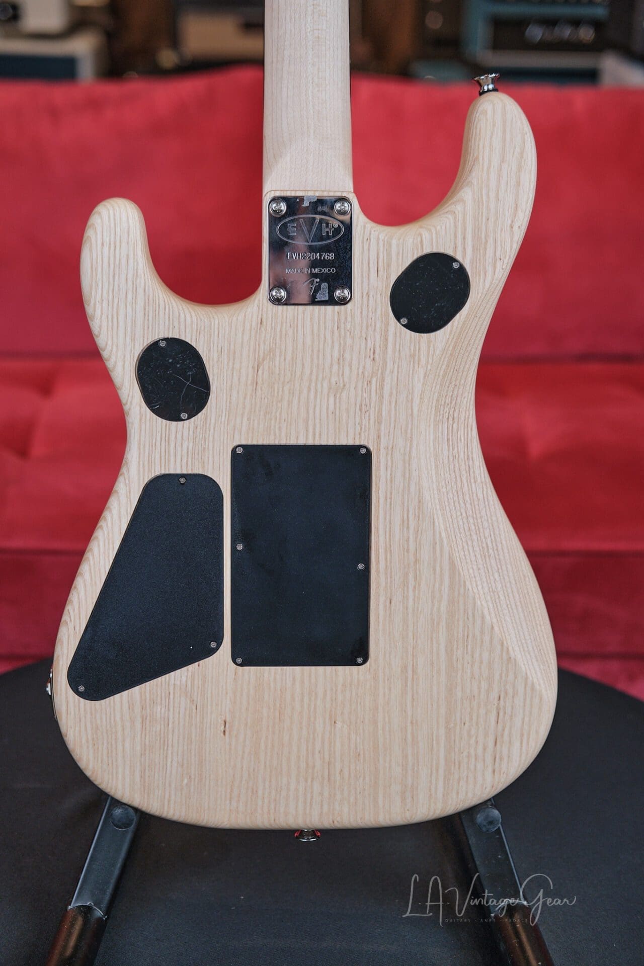 EVH Limited Edition 5150 Deluxe Electric Guitar Natural Ash - With Hardshell Case! - Image 6