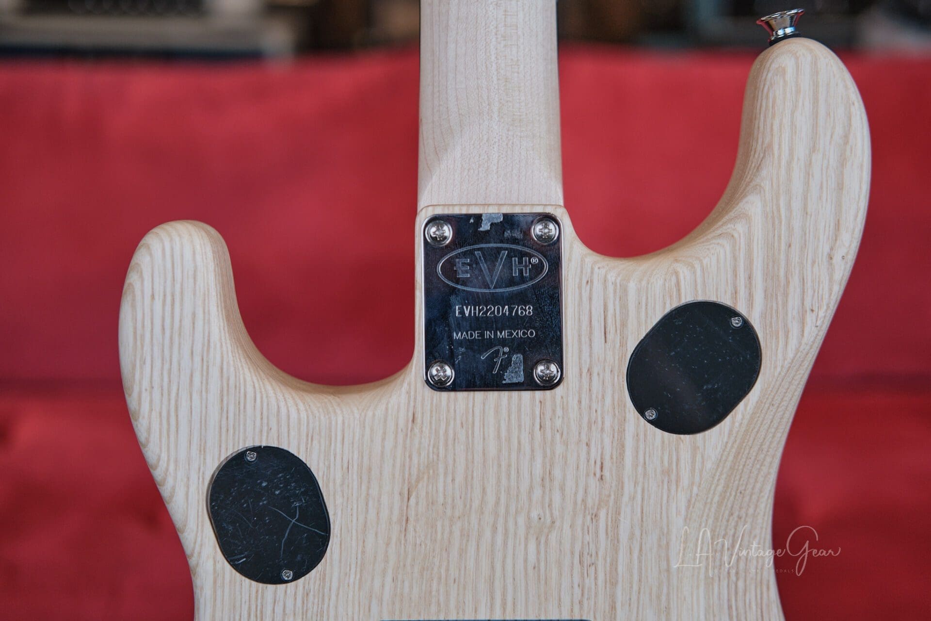 EVH Limited Edition 5150 Deluxe Electric Guitar Natural Ash - With Hardshell Case! - Image 7