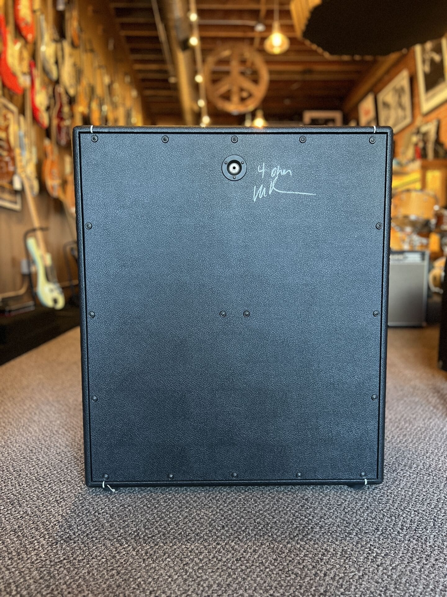 Kerry Wright 2 x 12 Guitar Speaker Cabinet- Black Tolex – Scumback