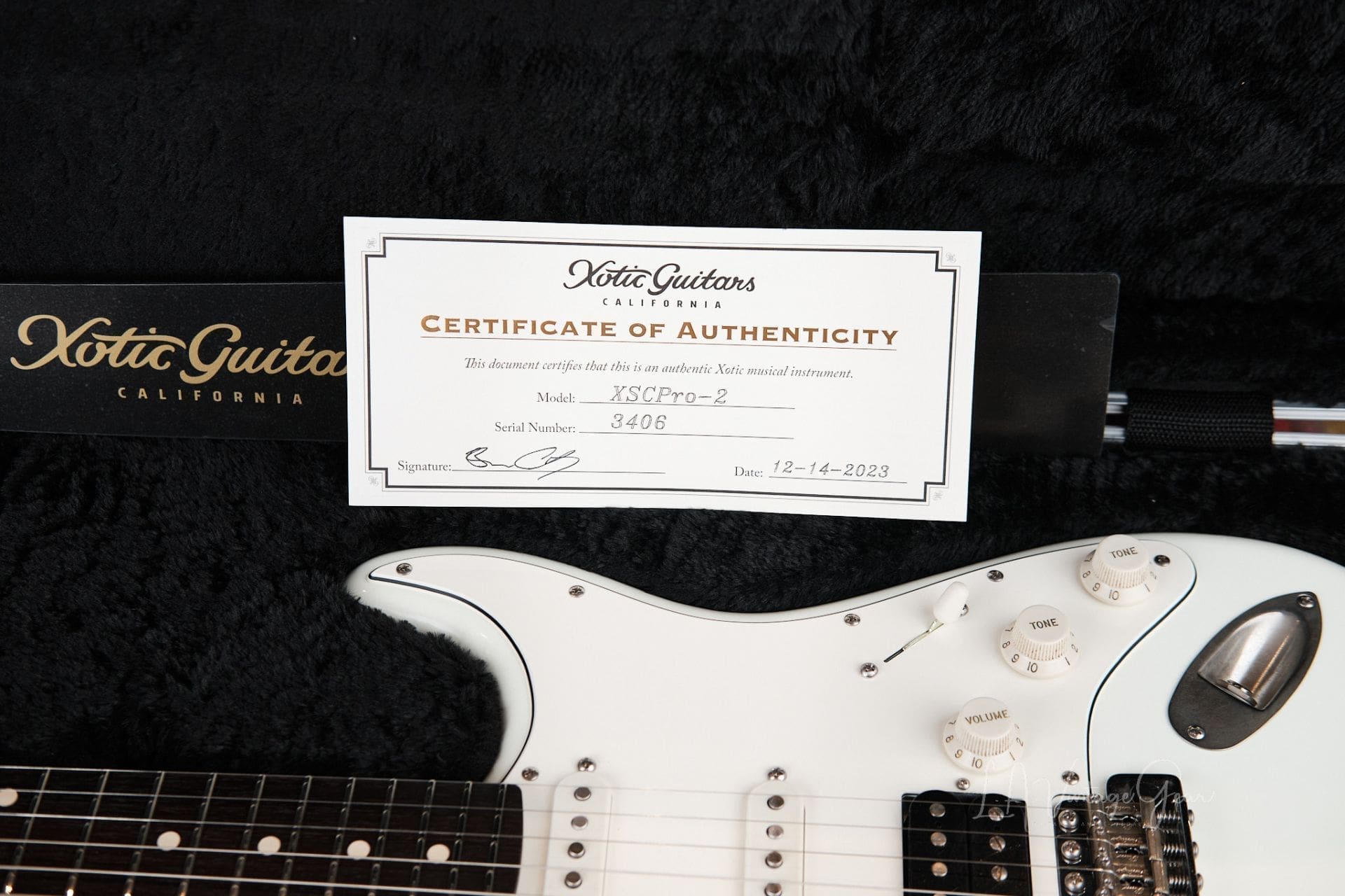 Xotic California Classic® XSCPRO-2 Olympic White - Light Aged #3406 - Image 13