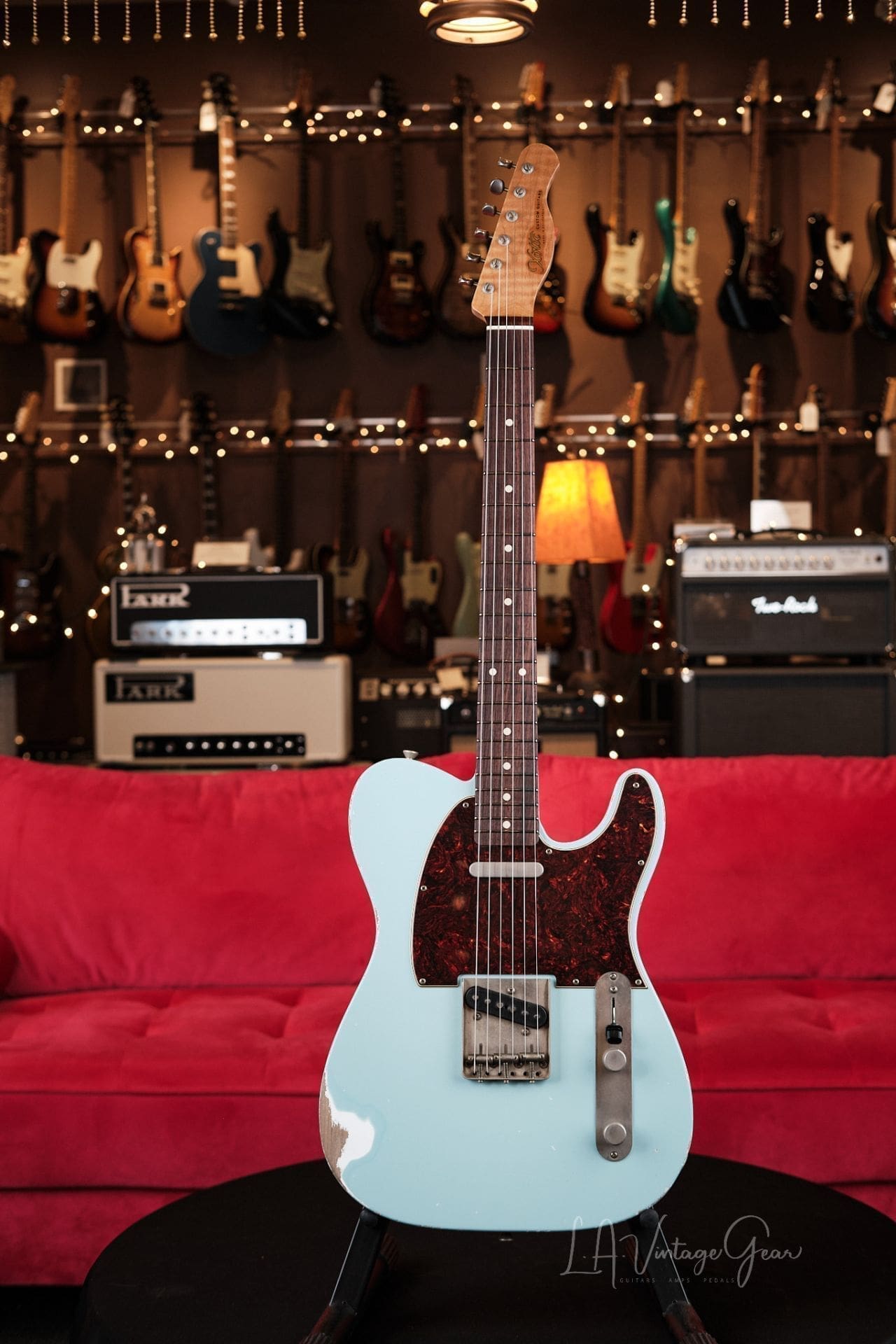 Xotic California Classic® XTC-1 Daphne Blue - Brand New Heavy Aged #3441