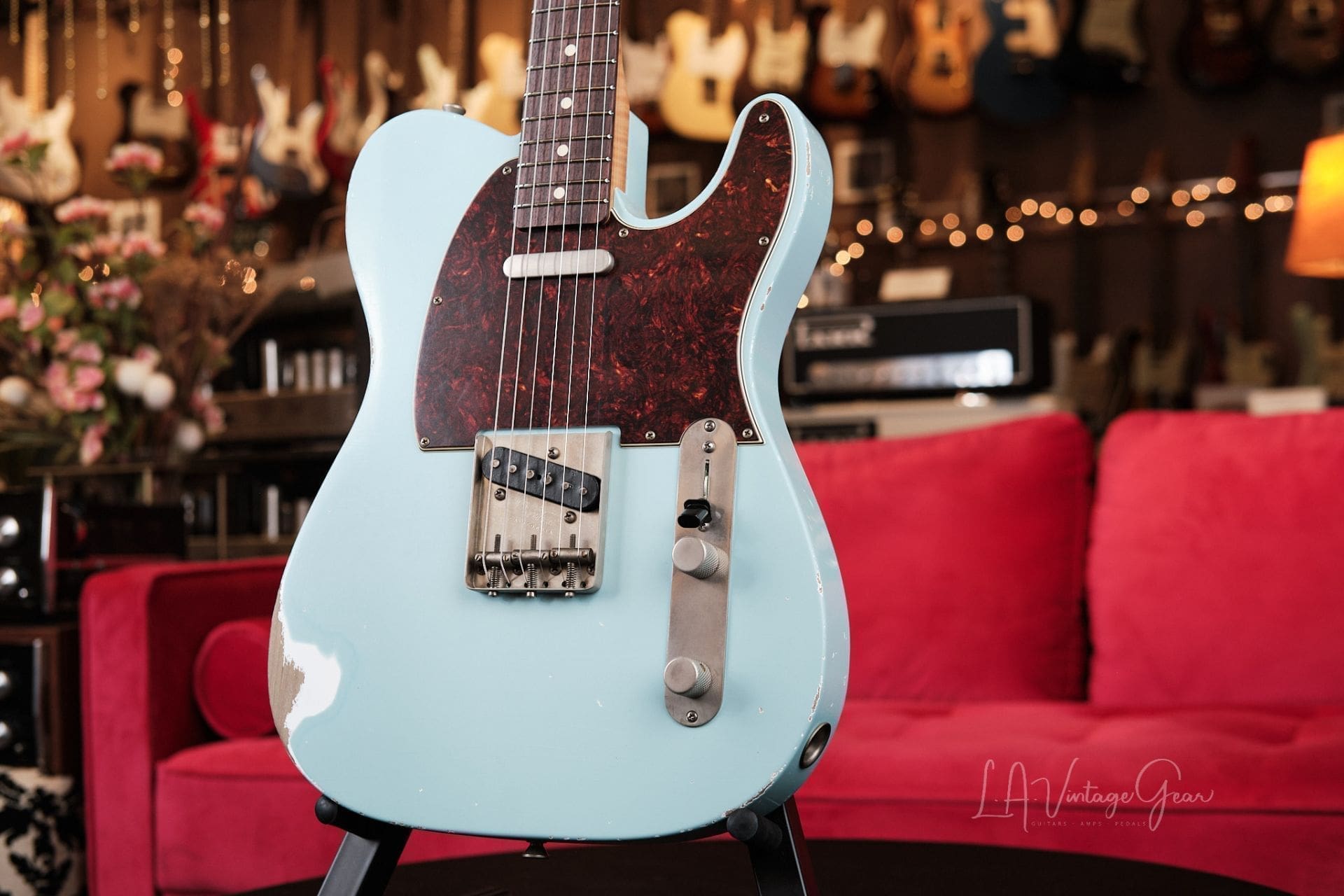Xotic California Classic® XTC-1 Daphne Blue - Brand New Heavy Aged #3441 - Image 3