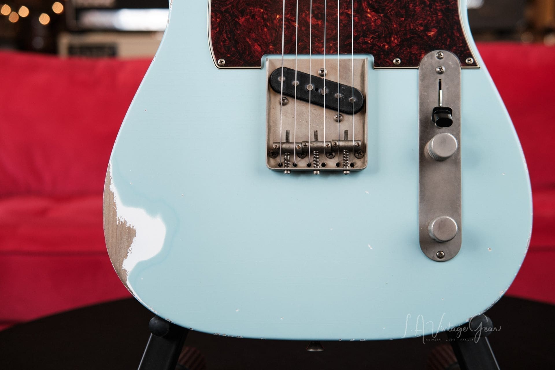 Xotic California Classic® XTC-1 Daphne Blue - Brand New Heavy Aged #3441 - Image 5
