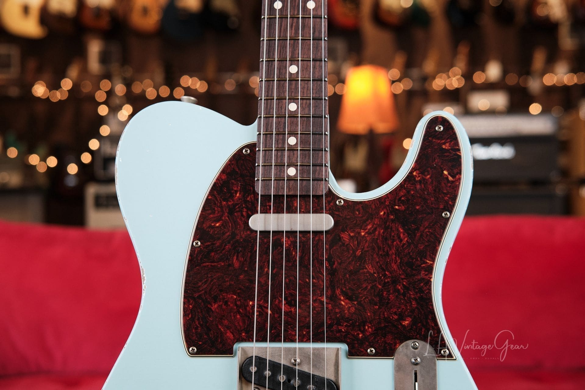 Xotic California Classic® XTC-1 Daphne Blue - Brand New Heavy Aged #3441 - Image 4